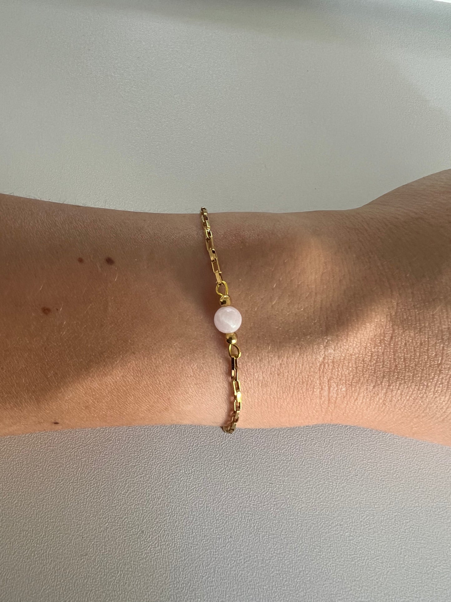 Radiant Blush | Kunzit Armband