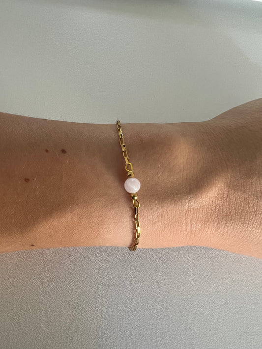 Radiant Blush | Kunzit Armband